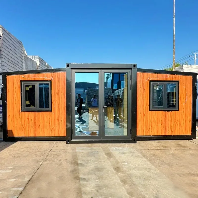 20ft 40 High Cube Ready Made Prefab Foldable Luxury Container House Prefabricated Modular Home Folding Container House