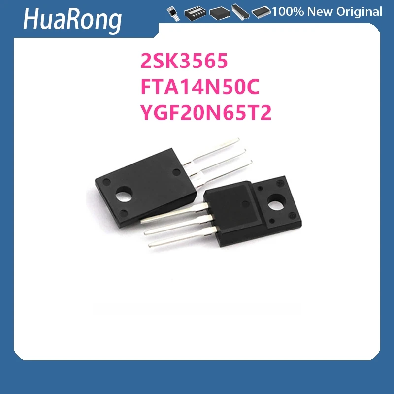 20Pcs/Lot 2SK3565 K3565 FTA14N50C FTA14N50 14N50C YGF20N65T2 20N65T2 TO-220F