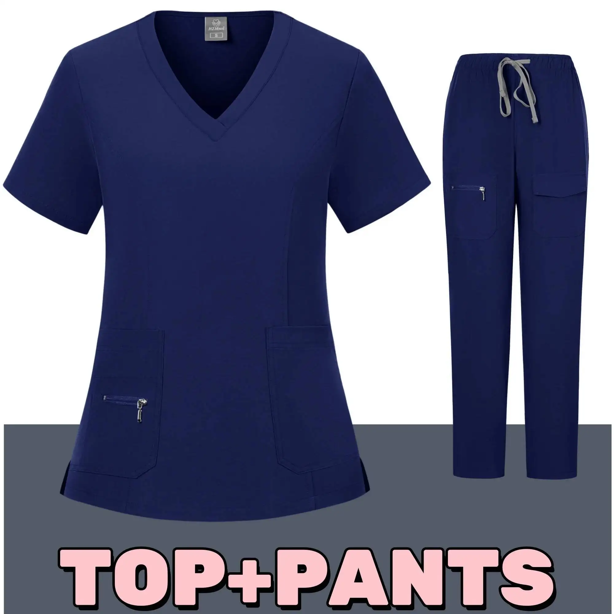 

Hospital Surgical Medical Uniforms Doctors Nurses Accessorires Women Scrubs Sets Dental Clinic Beauty Salon Spa Workwear Clothes