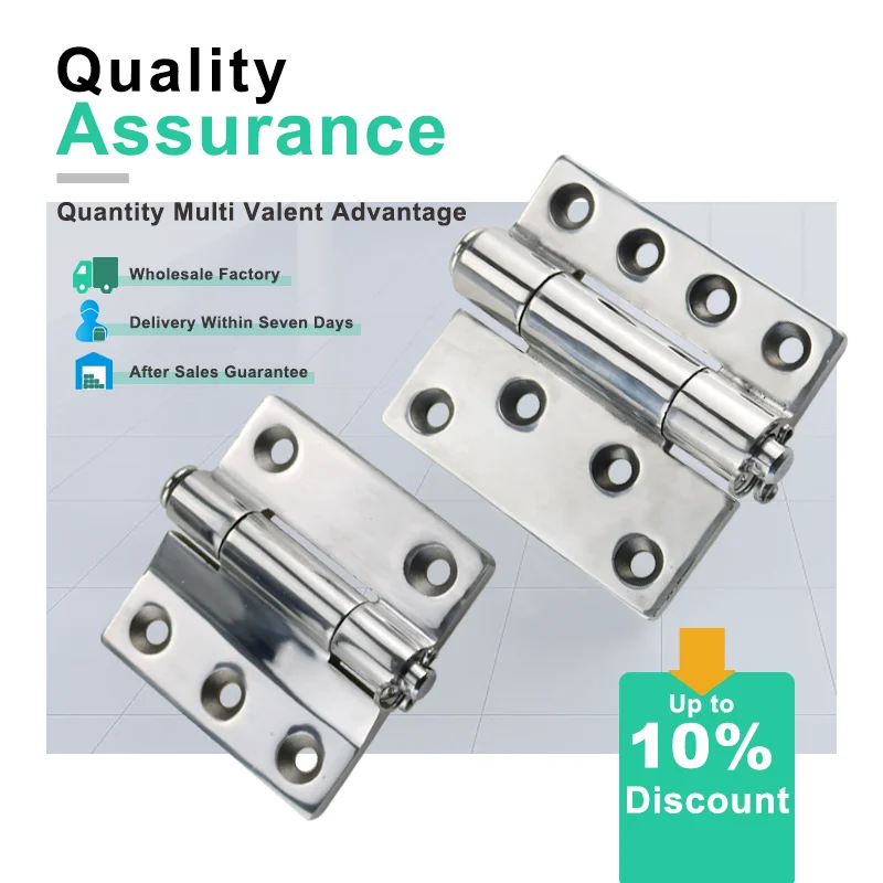 

Asymmetric Heavy-Duty Butterfly Hinge Made Of 304 Stainless Steel For Industrial Machinery And Equipment Ships