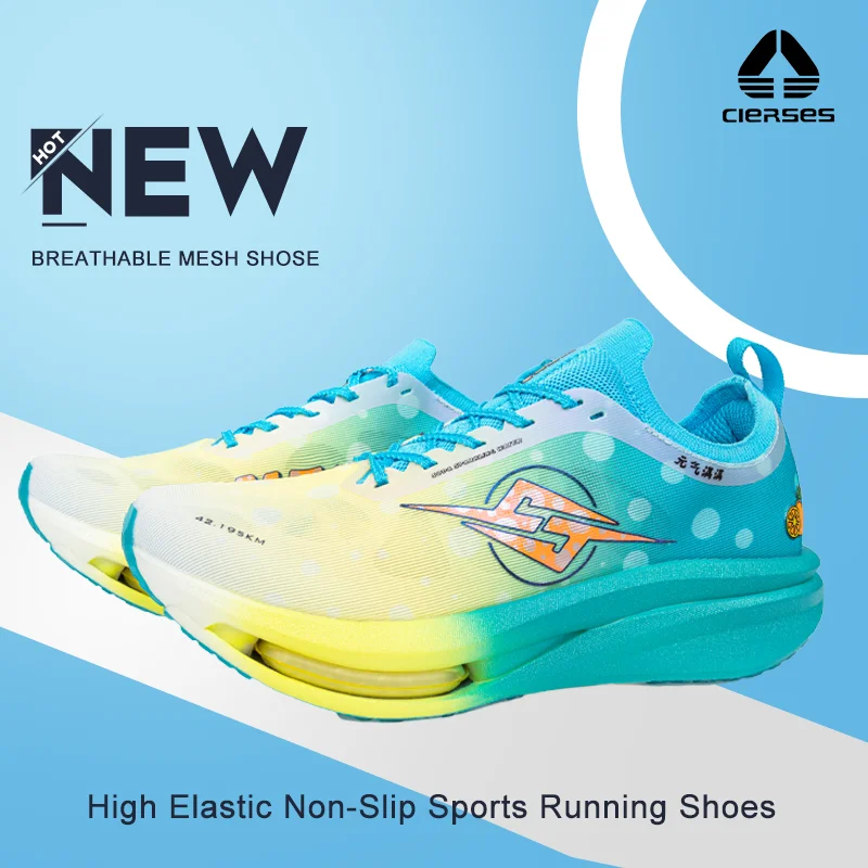 

CLERSES PRO Full-length Carbon Plate Marathon Running Shoes Durable Sneakers For Men And Women Jogging Shoes