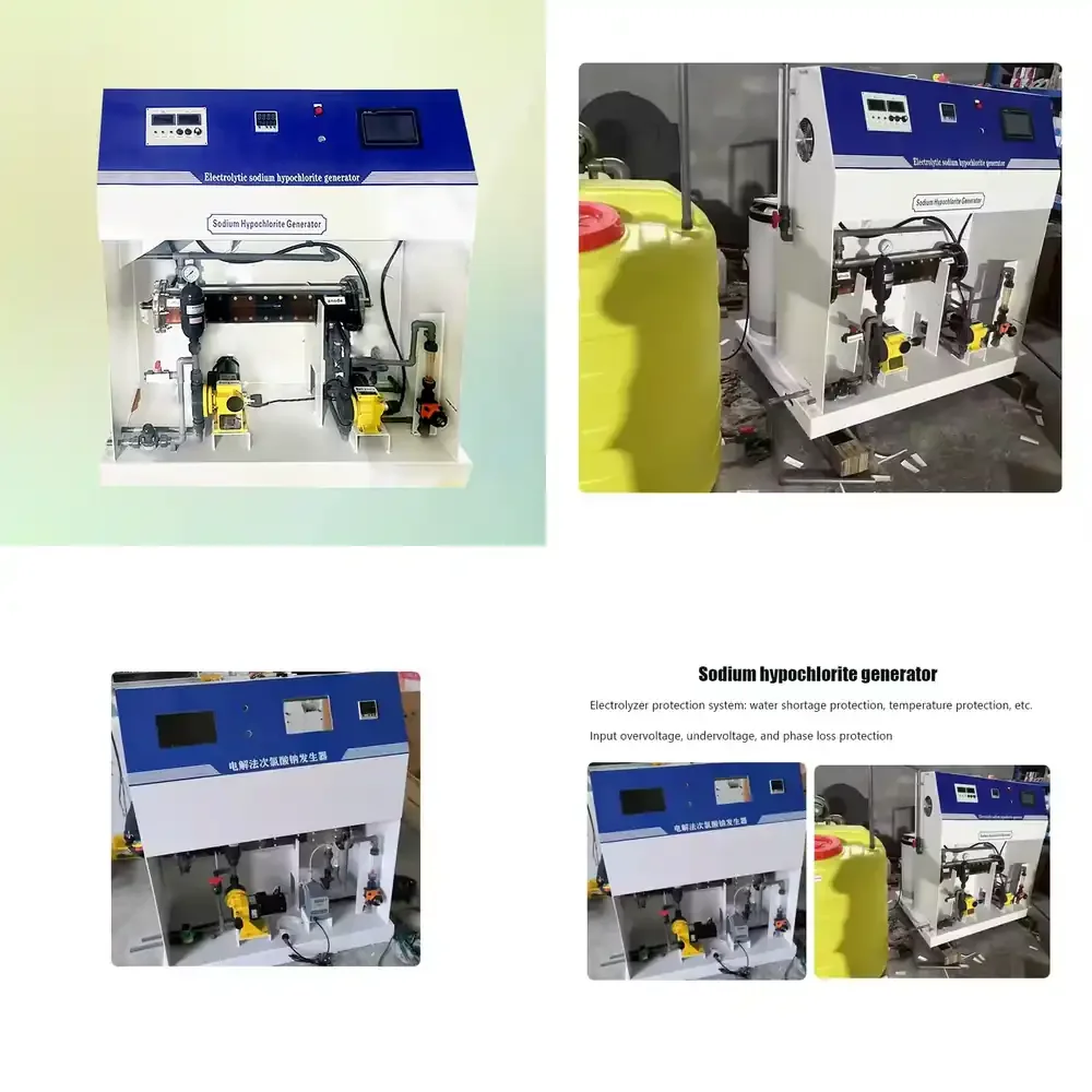 2026 Hot Sale  800g Electrolytic Cell Sterilizer for Sodium Hypochlorite Generator Water Treatment System for Pool Spa