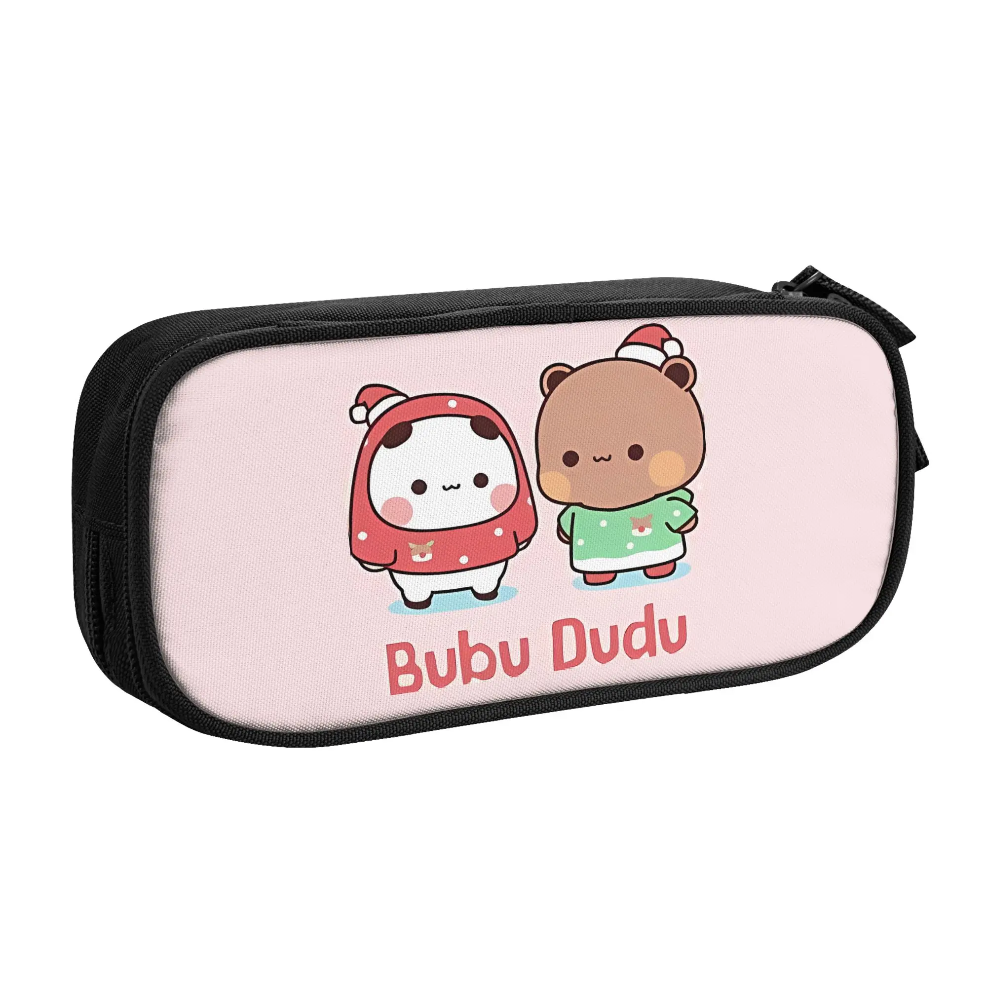 1 piece Lightweight Festive Christmas Sweater Pencil Case Boys Pen Bag Bubu And Dudu School Pencil Pouch