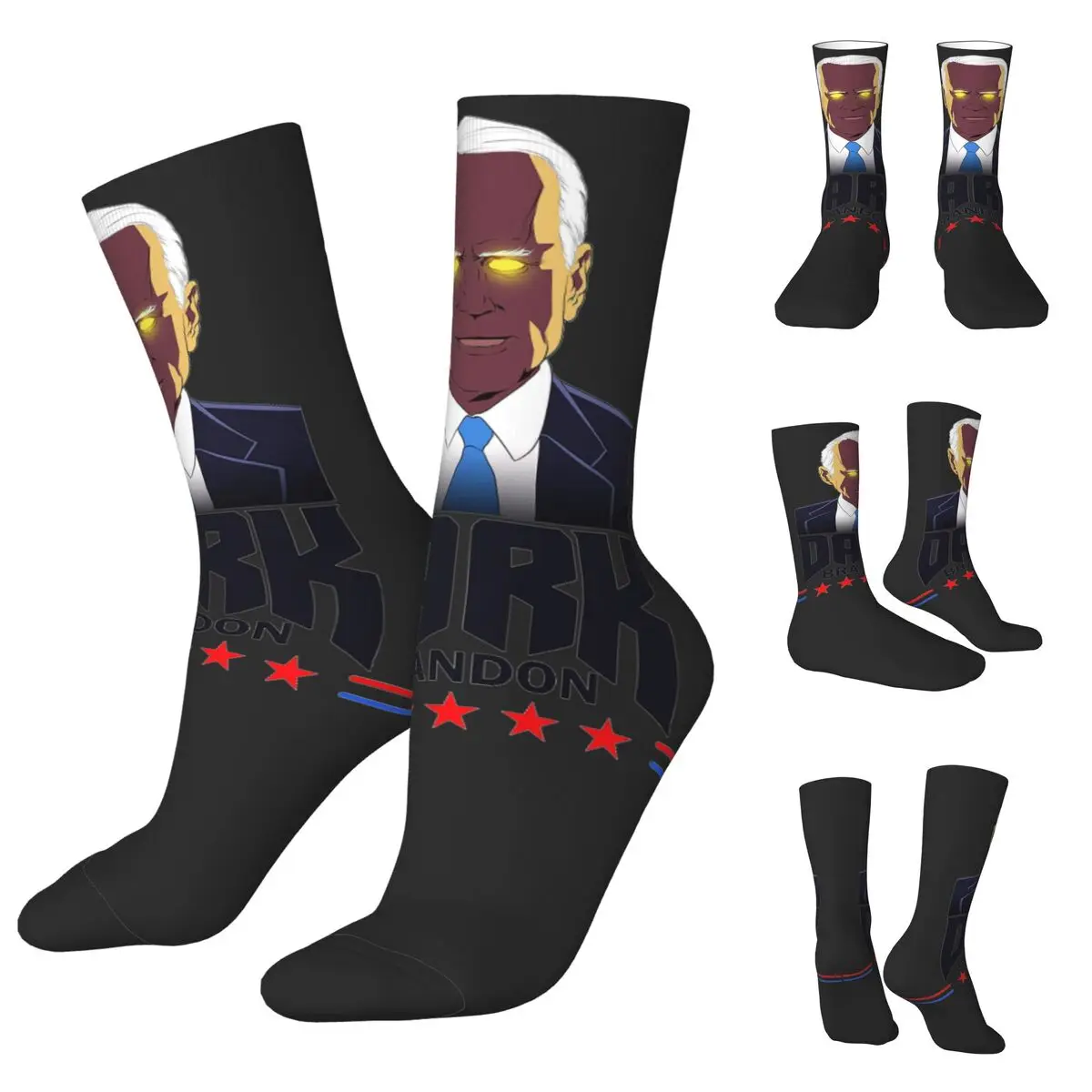 Darkness Biden Dark Brandon 2024 Men and Women printing Socks,Leisure Applicable throughout the year Dressing Gift