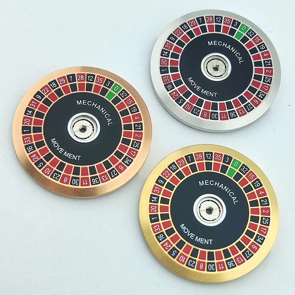 Rotore dell'orologio NH35 Rotore di rotazione personalizzato in metallo adatto per la sostituzione delle parti dell'orologio con movimento NH35/36/38/39/34/70