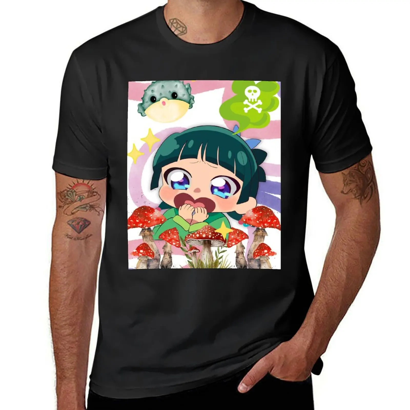 

The Apothecary Diaries - Maomao poison T-Shirt Aesthetic clothing for a boy funnys cute tops black t shirts for men