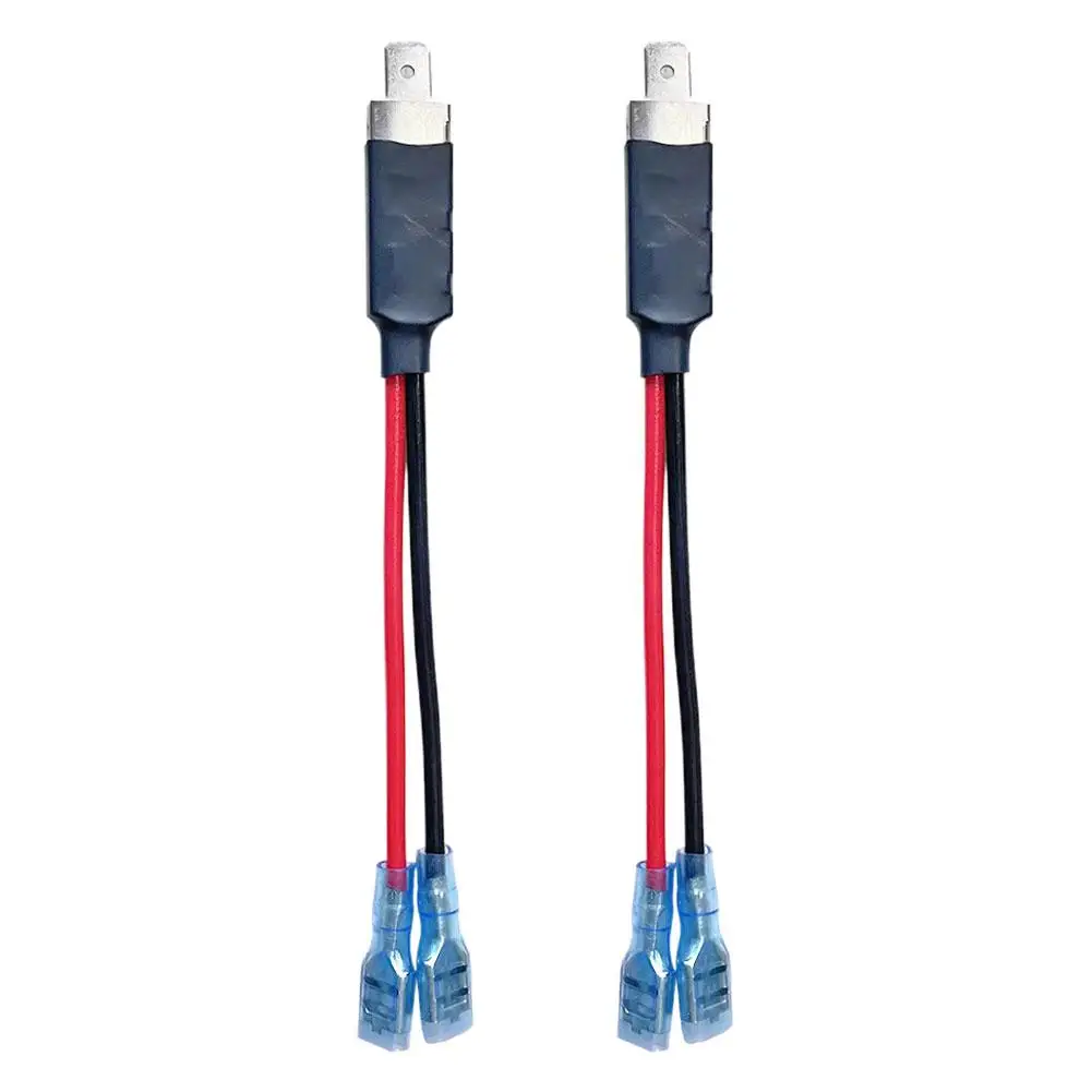 2Pcs H1 Car Light Wire Accessories H1 Light Bulb Cable Socket Dropshipping Adapter Cord Extension B9S5