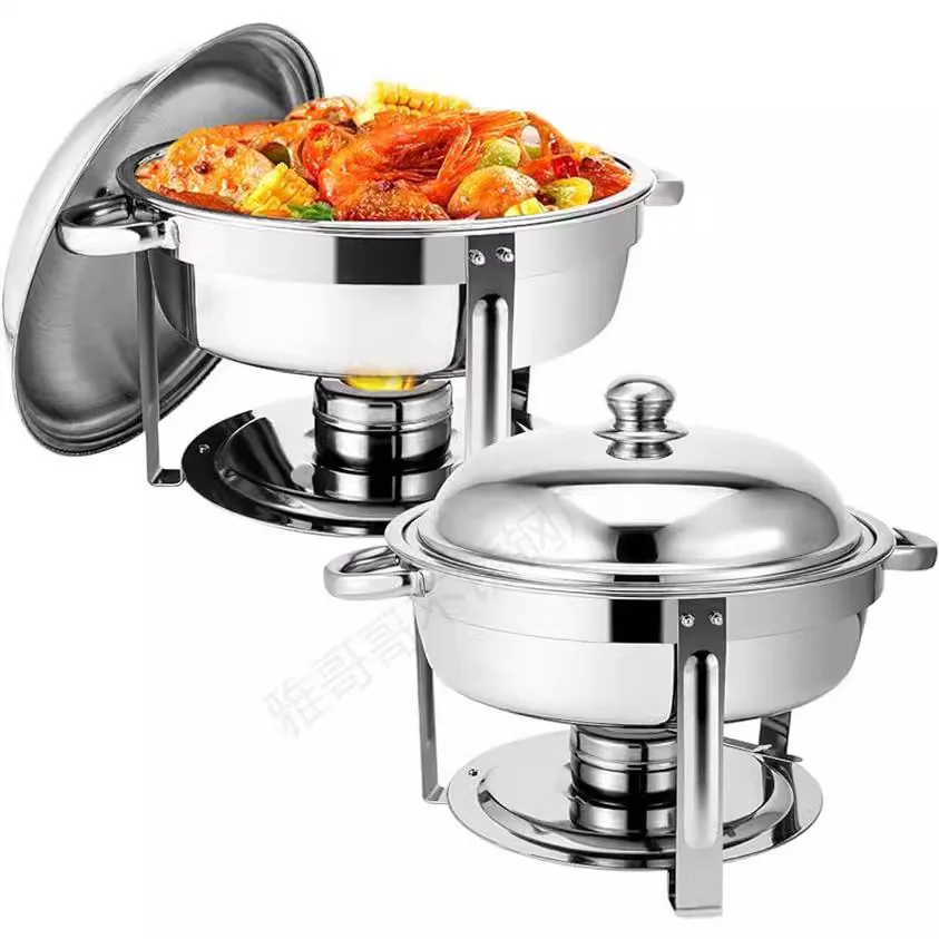 Cross-border Supply Stainless Steel Buffet Furnace Hotel Insulation