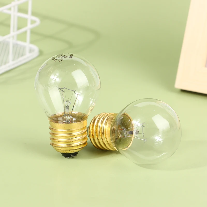 1Pc 230V E27 300 Degree High Temperature Resistant Microwave Oven Bulb Cooker Lighting Bulb 40W 60W Light Bulb