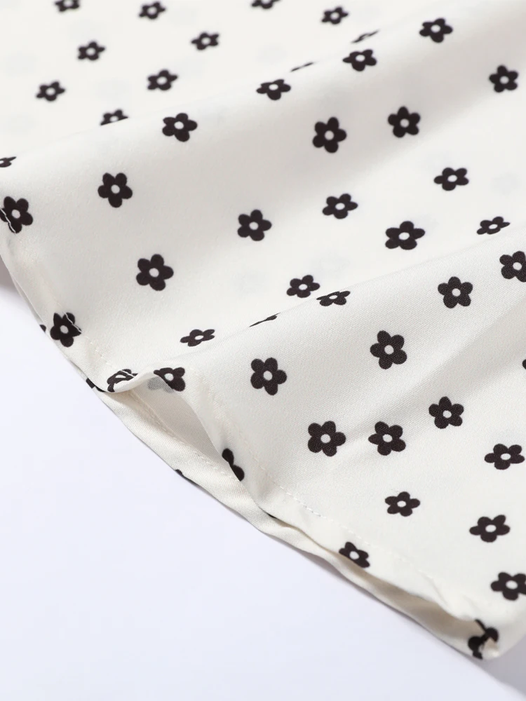 Langärmlige, kurz geschnittene Oberteile mit Polka Dots, lange Röcke, Anzüge für Damen, sexy, geteilte Spitzenoberteile, A-Linien-Röcke, Sets, schicke Damen-Partykleidung, neu – Detail 10