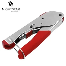 1pcs Install Crimping Tool Crimping Pliers Squeezing Forceps Coaxial Cable F-head Crimping Pliers Hand Tool