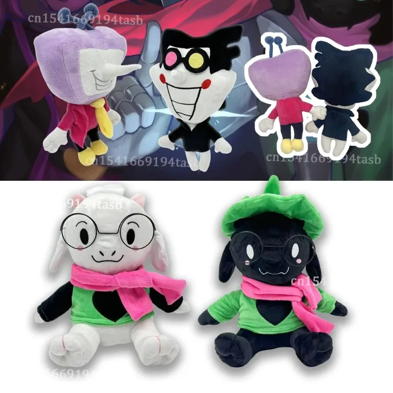

New Deltarune Plush Toys Kawaii Ralsei Plush Stuffed Toys Tenna Stuffed Doll Plushie Birthday Gifts