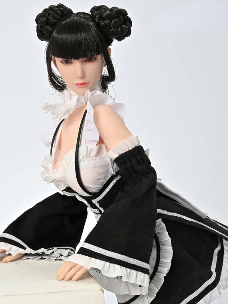 

1/6 Scale Soldier Maid Clothing Set Model for 12'' Female