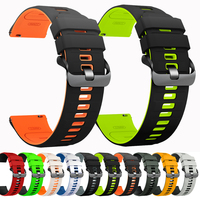22mm Watch Band For TicWatch Pro 3 Ultra GPS/LTE S2 E2 GTX GTH 2 GTW Pro S X 4G 2021 Silicone Sport Strap Smartwatch Accessories