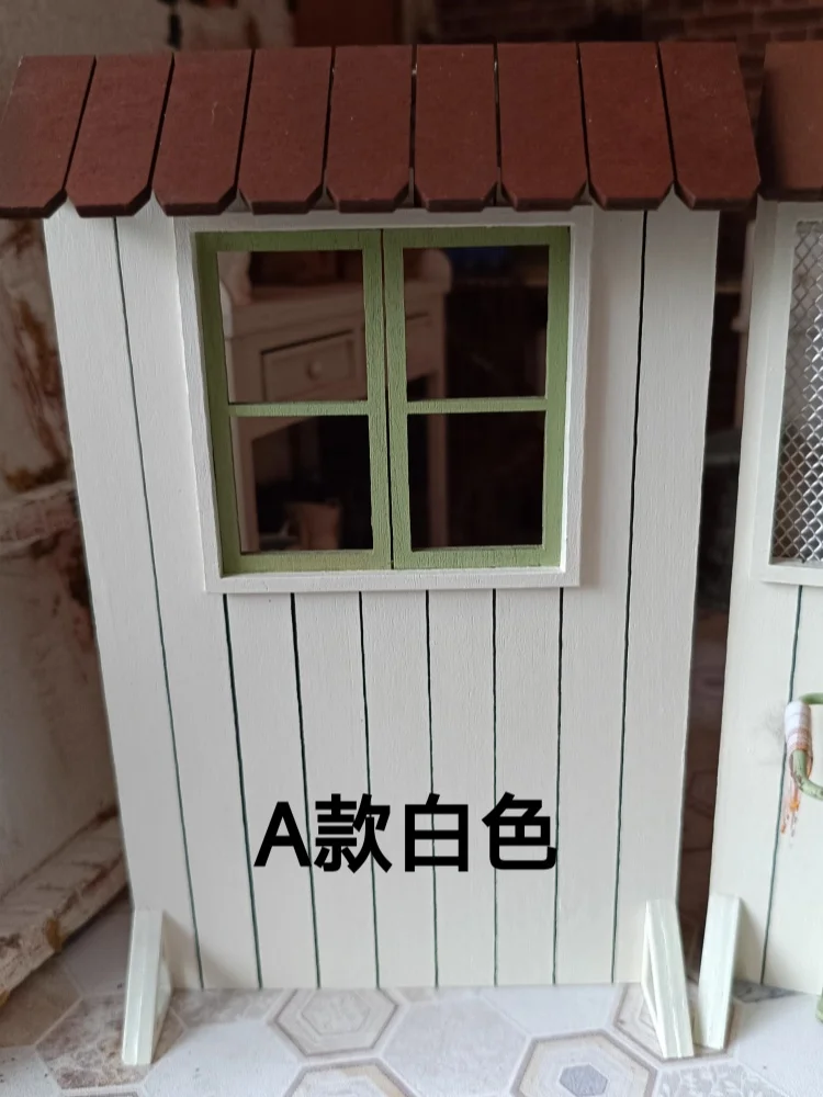 1:12 Mini Model Doll House Furniture Accessories Washbasin Garden Partition Flowerpot Bjd Ob11 Gsc Miniatures Scene Props Decor