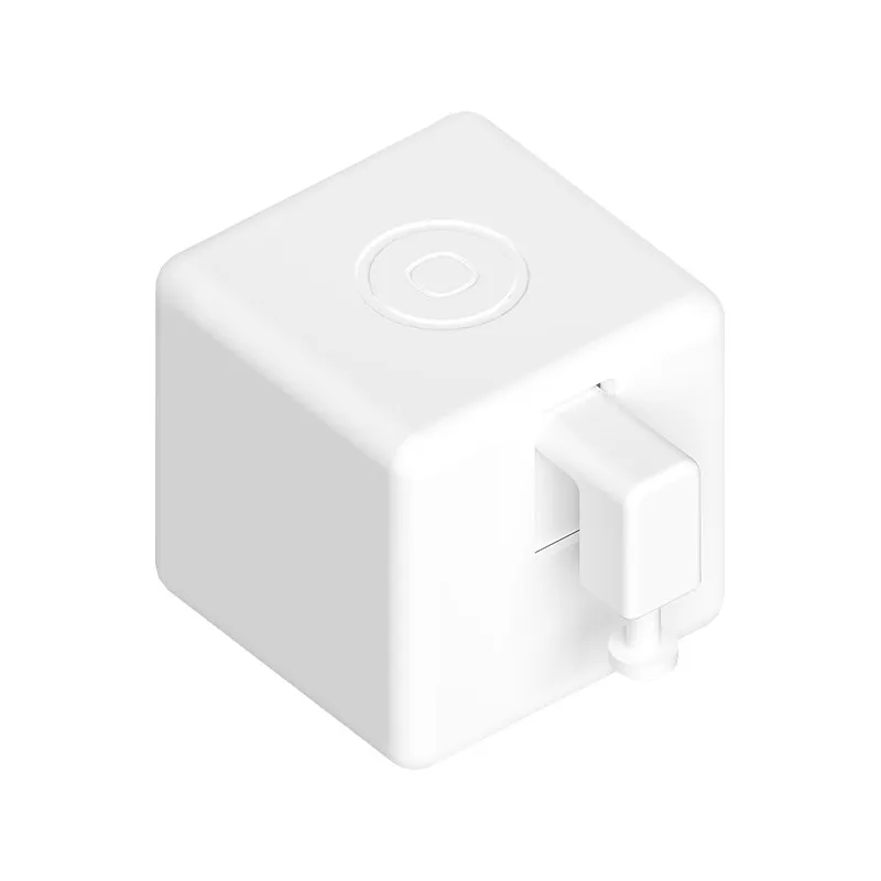 

The finger robot remotely presses the elevator timer to switch the remote controller