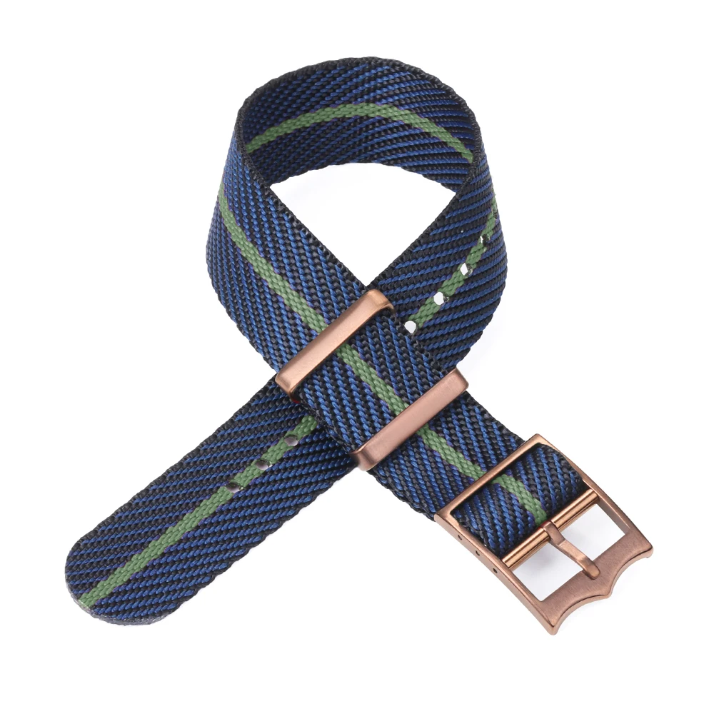 20mm 22mm Premium Nylon Strap for Tudor Canvas Military Watch Band for Seiko Fabric Bracelet for Rolex Wristband Bronze Buckle