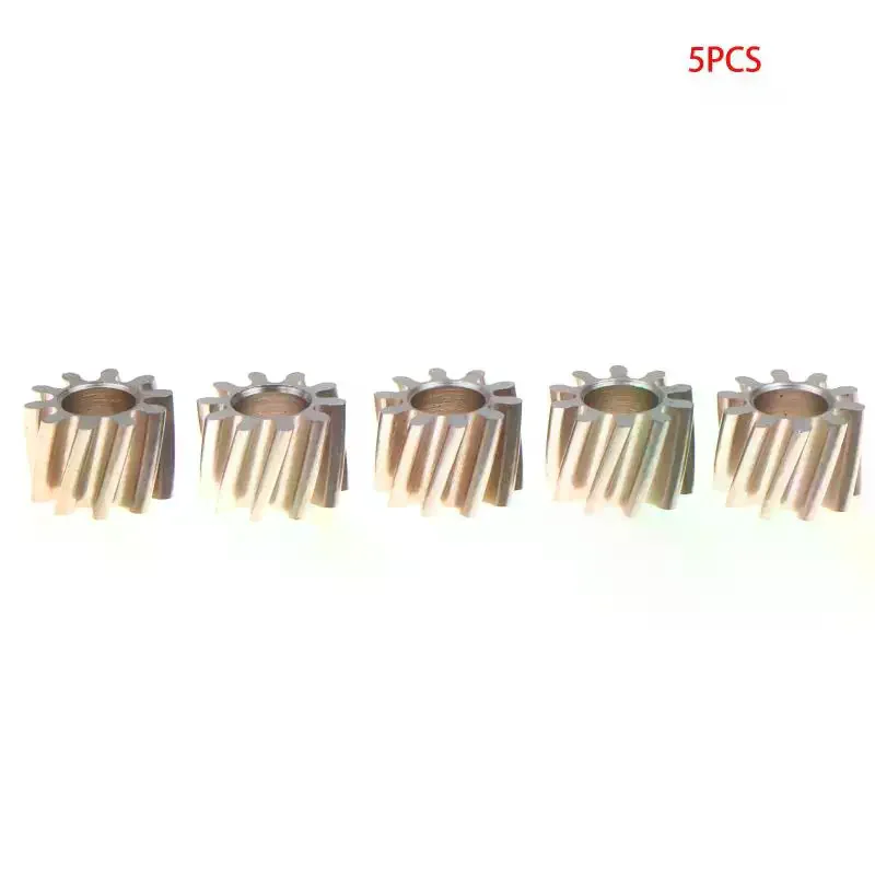 5PCS 0.5M 10T Gearbox Helical Gear For 37GB Motor Gear 520 3530 545 550 Motor DIY 2.0 3.0 3.16mm Bore Diameter