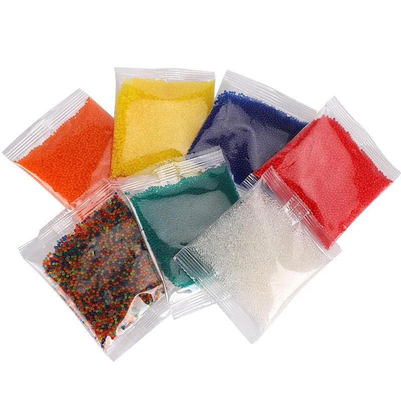 Chłonna kula 7-8mm luzem kula wodna kryształowa kula kula specjalna kula wodna worek bąbelkowy na zabawki dla dzieci miękka kula