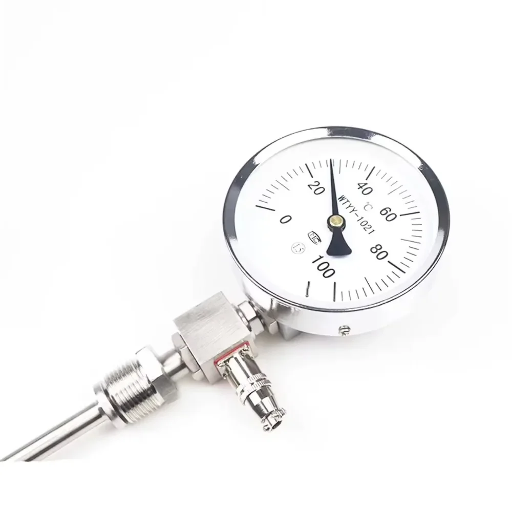 

1.5 level remote transmission bimetallic thermometer temperature sensor