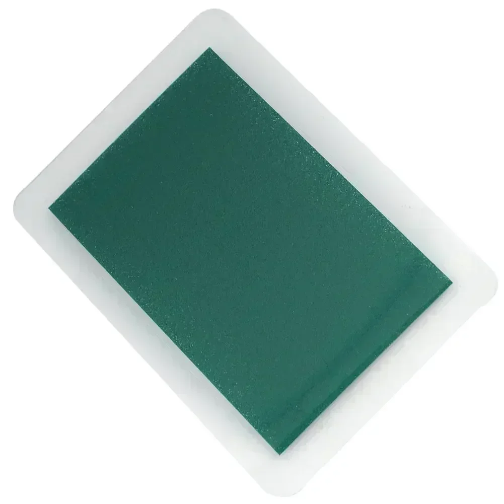 1pc Magnetic Field Viewer Viewing Film 100x100mm Card Magnet Detector Pattern Display Magnetic Field Viewer Dark Green