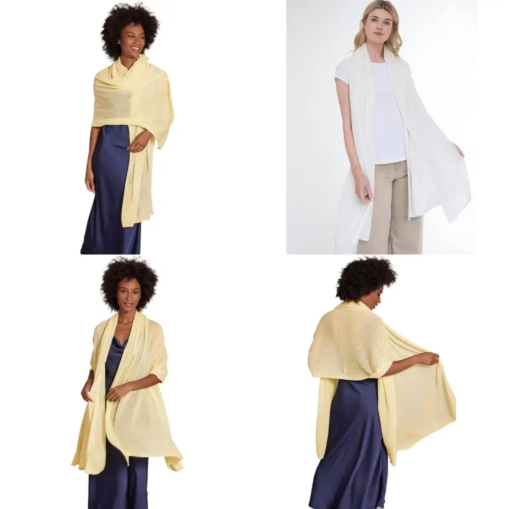 

Роскошная легкая дорожная пленка из 100% кашемира для комфорта и стиля