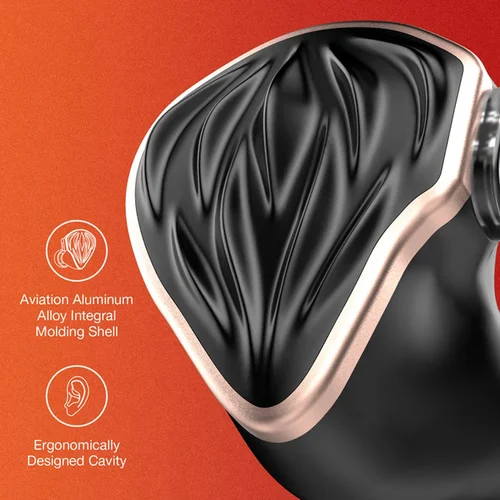 Imagen 2 del producto Hidizs-auriculares HiFi MS3, audífonos intrauditivos híbridos 2BA + 1DD con 3 controladores, Monitor con Cable desmontable de 0,78mm y 2 pines, MS3