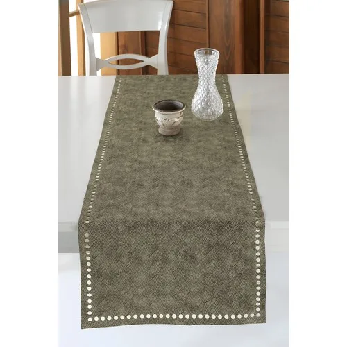 Özenev Eliza Runner American Service Table Cloth 40 X140 cm Coffee