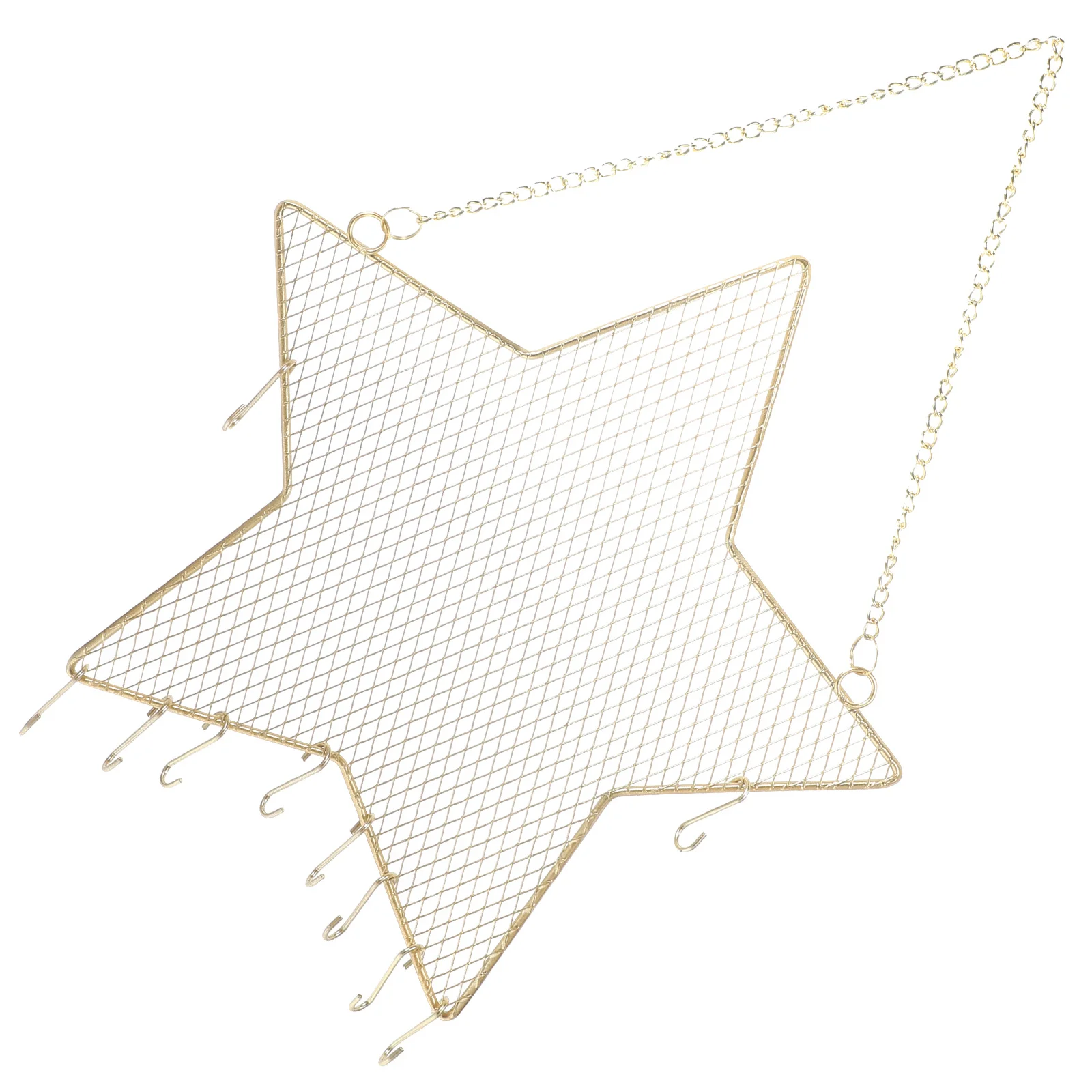 

Star Wall Jewelry Organizer Hanging Earring Display Holder Dangling Earrings Storage Rack Wall Mounted Jewelry Organizer