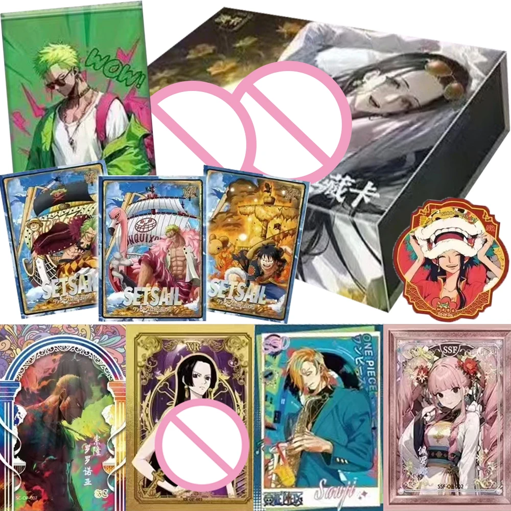 

Popular Japanese Anime One Piece Hobby Collection Cards Monkey D. Luffy Limited Edition Character Portrait Metal Cards Kid Gift