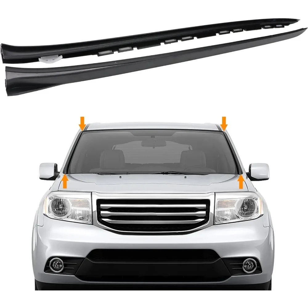 

Windshield Weather Stripping For Honda Pilot 2009 2010-2015 73152SZAA01ZA Car Windshield Trim Pillar Molding Trim 73162SZAA01ZA