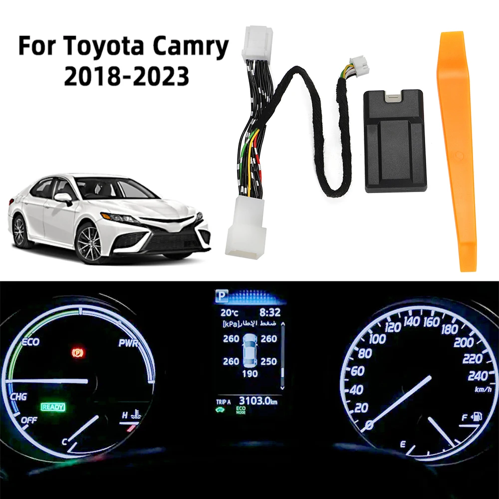 Система контроля давления в шинах с ЖК-дисплеем для Toyota Camry 2018-2023