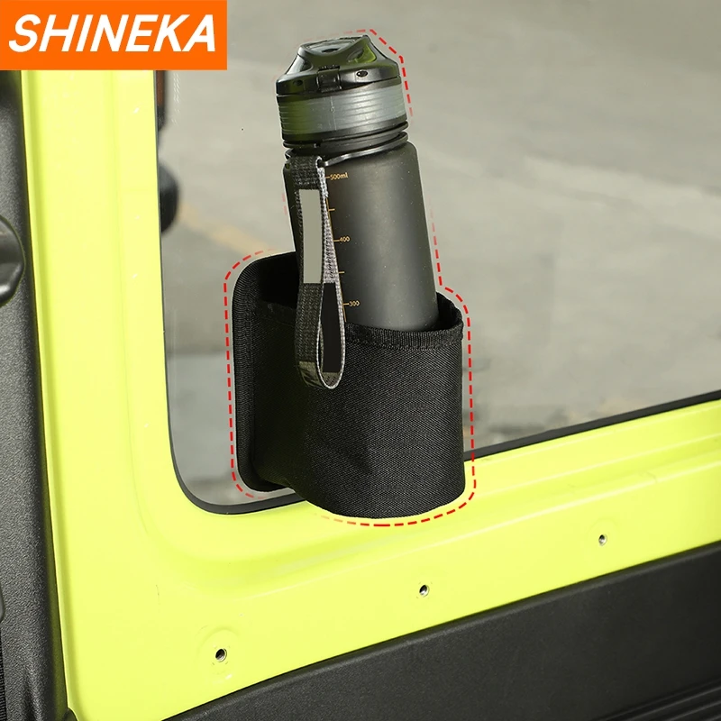 SHINEKA Car Rear Window Organizer Storage Bag For Jeep For Jimny For Dodge For Ford Universal Stowing Tidying Accessories