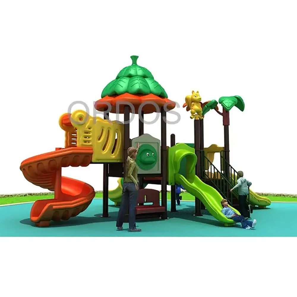 

Latest Plastic Slide Equipment Children Outdoor Playground For Sale