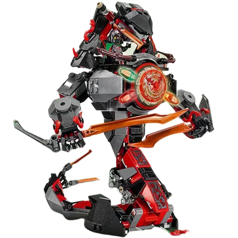 New in Stock Mecha Time and Space Orochi Assembled Desktop Decorations Boys’ Holiday Toys Children’s Educational Building Blocks