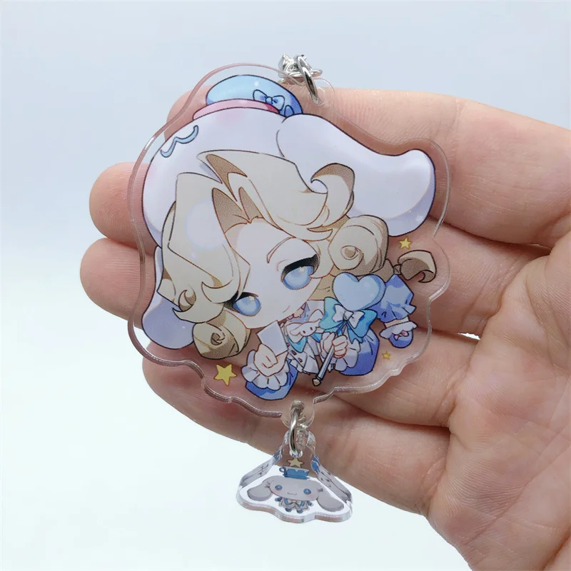 لعبة الهوية VQi Shiyi Ivy Emma Woods ملحقات سلسلة المفاتيح التأثيرية هدية قلادة كرتونية #6