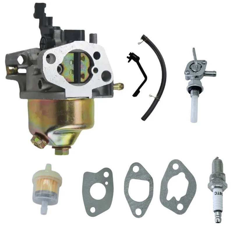 Carburador para Generador de Gasolina Champion Power Equipment de 3500-4000 Vatios, con Válvula de Cierre del Tanque de Combustible y Kit de Bujías