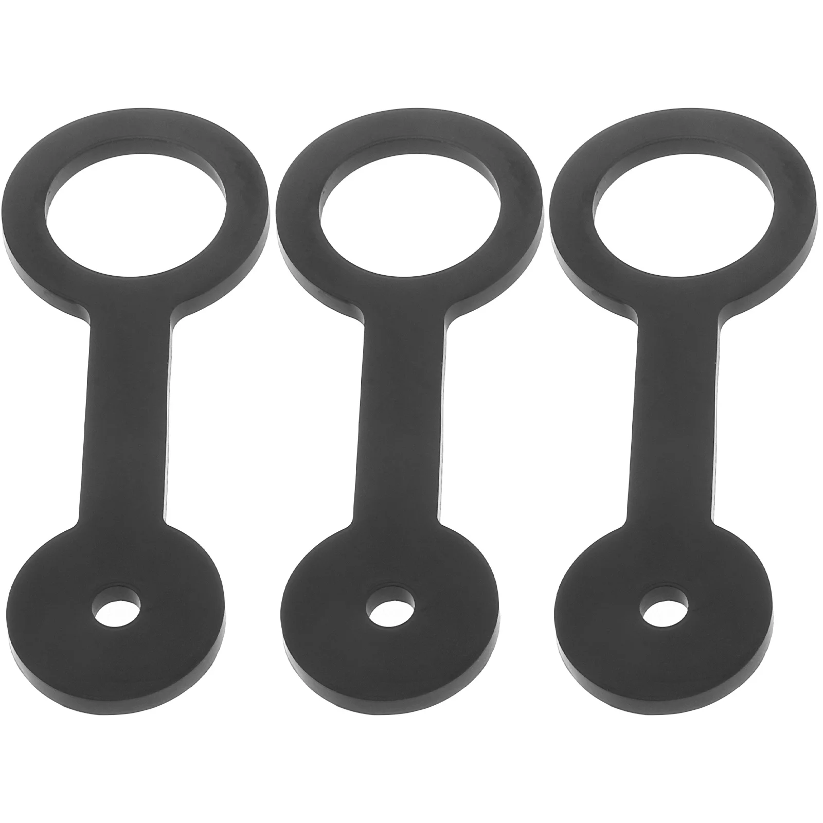 

3pcs Rv Door Latch Lock Silicone Waterproof For Motorhome Travel Trailer Showers Replacement Kit Flexible Rubber Outdoor Indoor