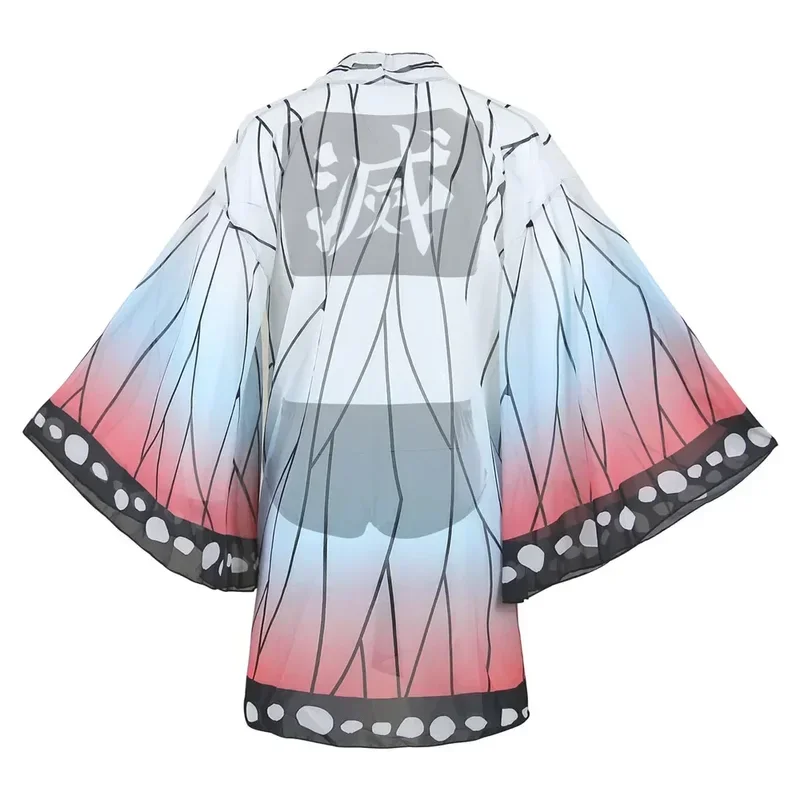 SN66 Bilibili Demon Slayer Swimsuit Kochou Shinobu Kamado Tanjirou Nezuko Cosplay Costume Kimono Sexy Bikini Beach SwimwearW & C
