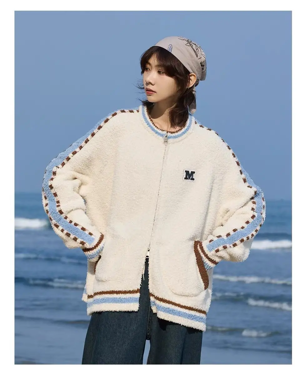 

Бейсбольная куртка-худи женская черно-белая весенняя водонепроницаемая укороченная с множеством карманов в стиле сафари, с эффектом потертости, винтажная, в стиле хип-хоп