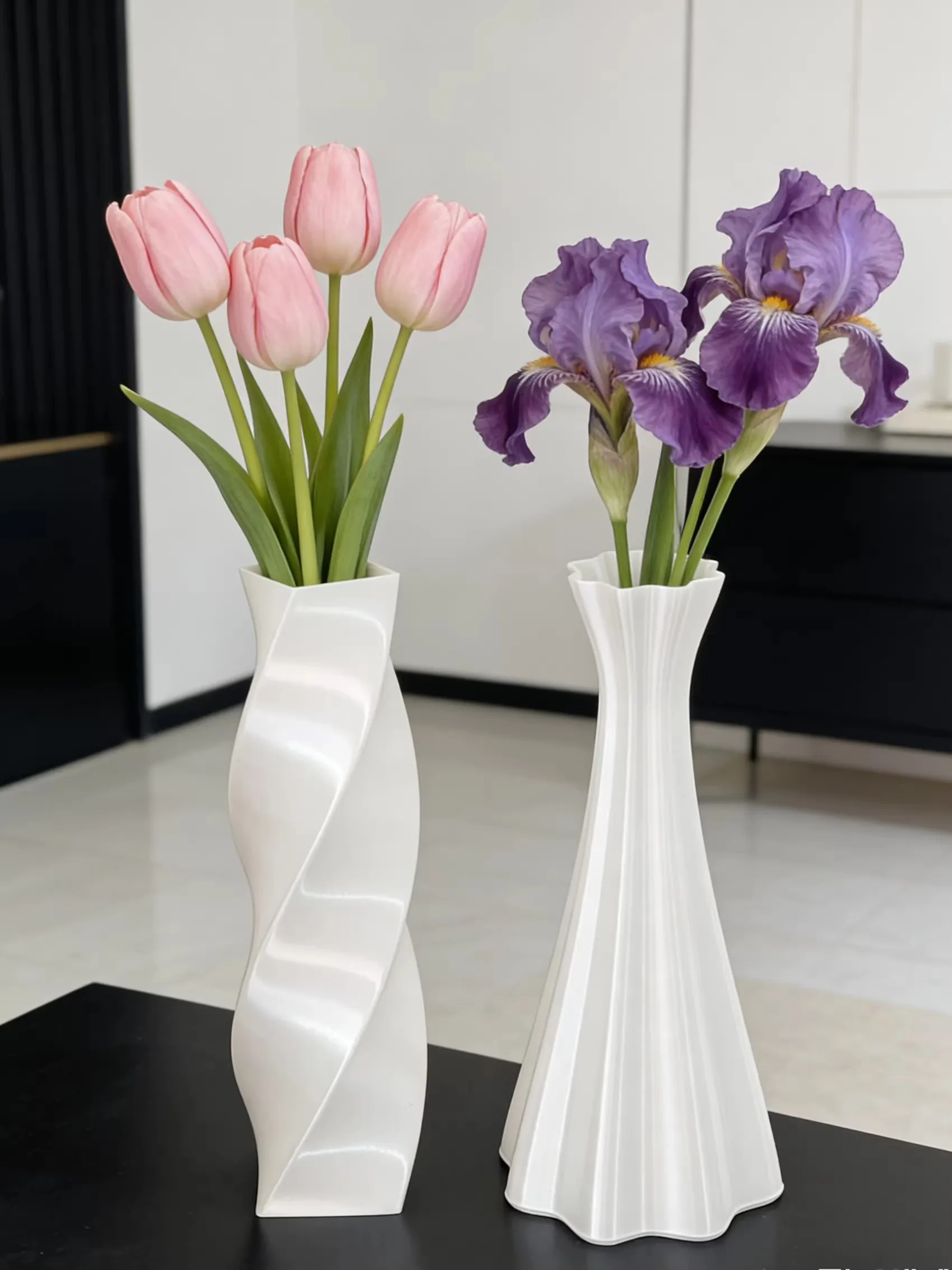 

Nordic style Modern Home Decoration Morandi Color Vase Decoration Simple Art Primitive Living Room Decoration Flower Arrangement