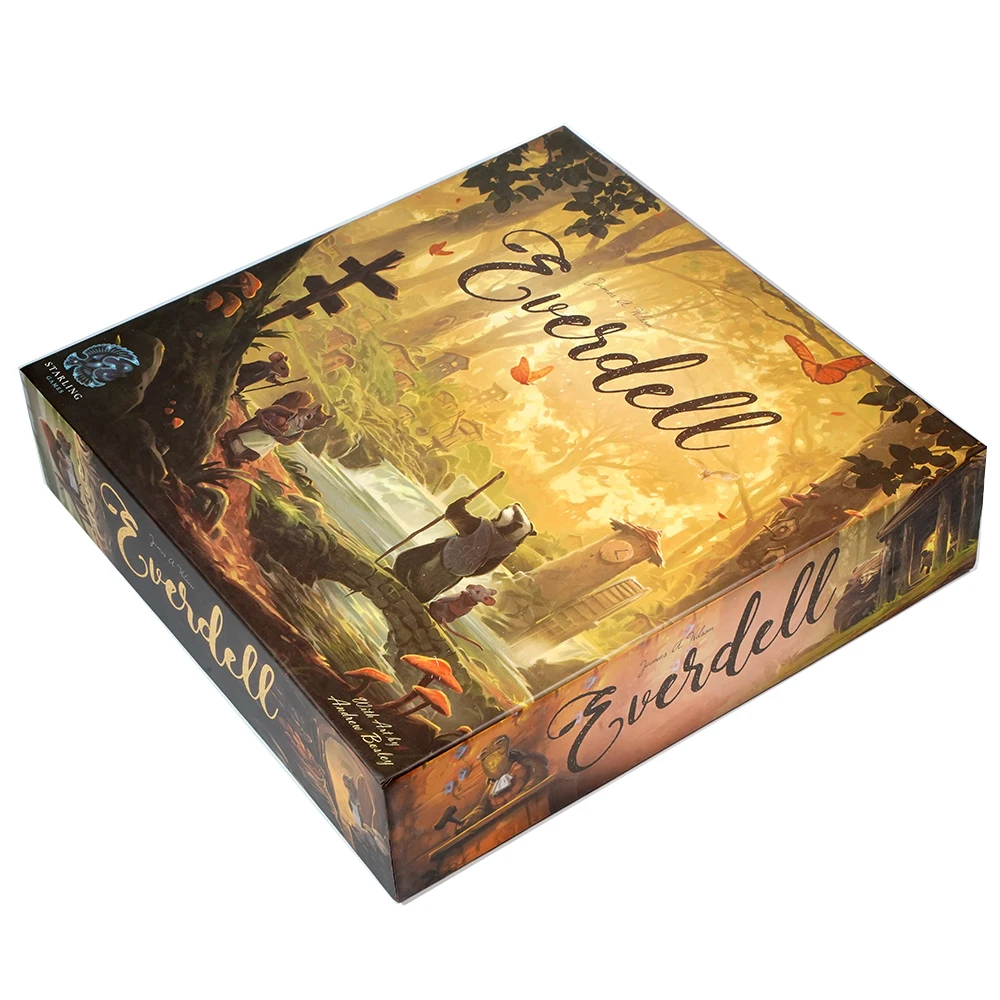 Everdell Board Game 1-4 Players Board Games for Family Game Night English Version Multicolored