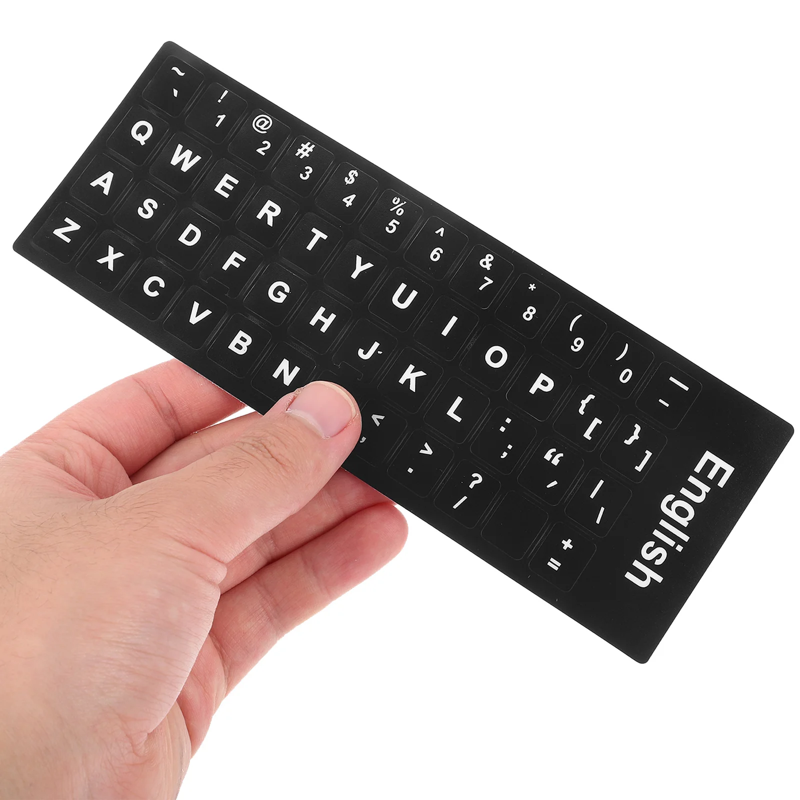 

Keyboard Stickers Universal English Replacement For Computer Laptop Desktop Clear Lettering Adhesive Labels Repair Single