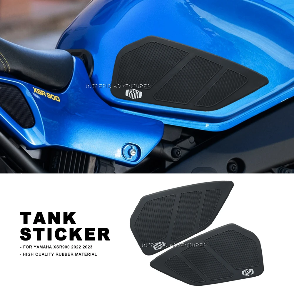 

Motorcycle Anti-slip Tank Pads Sticker Side Gas Knee Grip Traction Pads For Yamaha XSR 900 xsr900 2022 2023