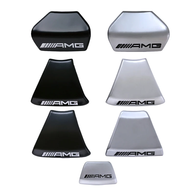 Car Steering Wheel Emblem Sticker Interior Badge Decoration for Mercedes benz W203 W204 W205 W176 W211 W212 W213 GLA GLC image 3