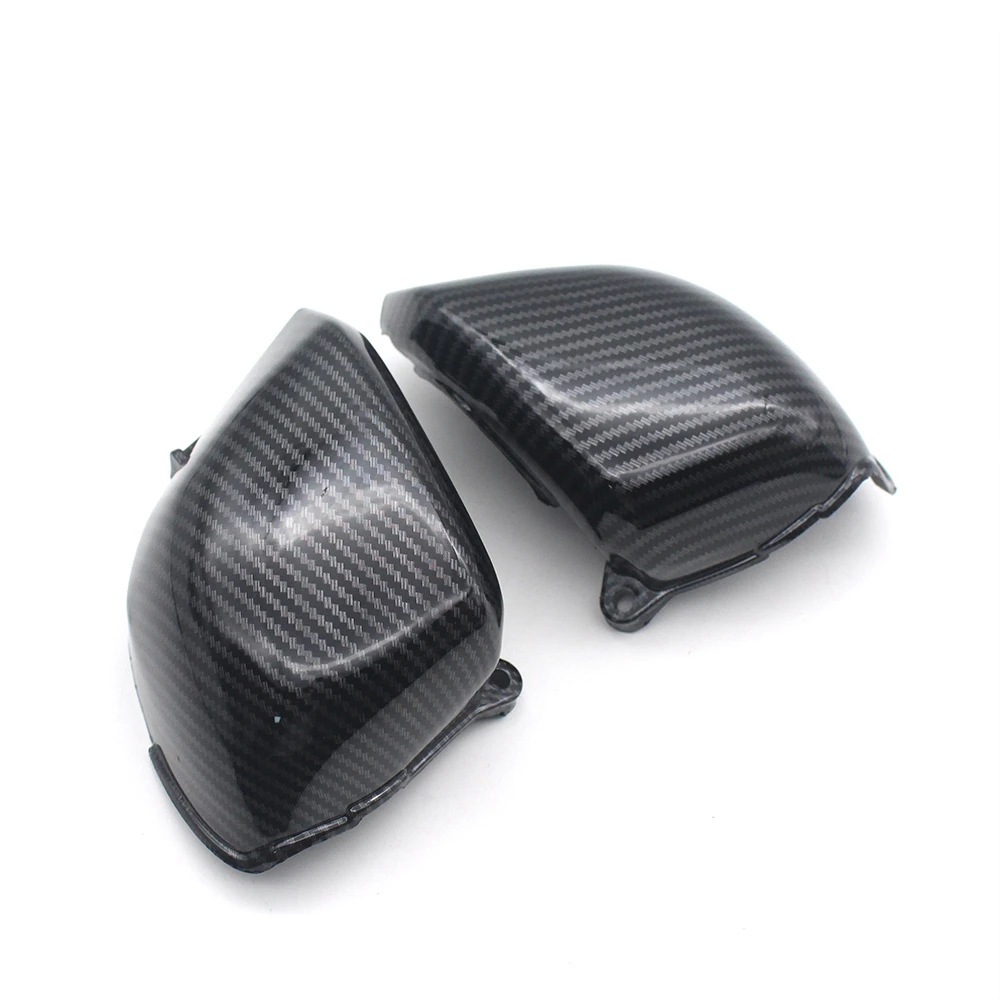 Carbon Fiber Air Filter Cap Protector Carburetor Side Cover Carburetter Frame Guard for Honda CB400 VTEC 1999-2007