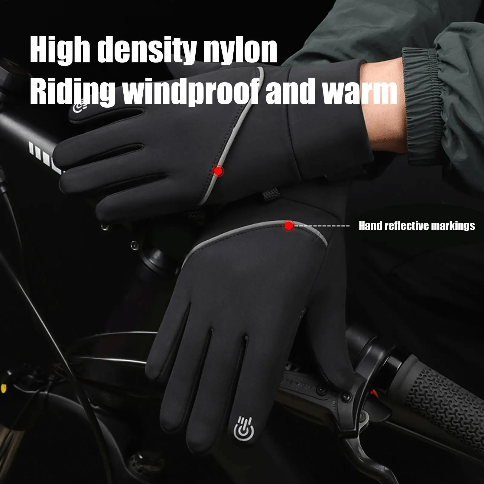 Gants chauffants pour femmes et hommes, coupe-vent, USB, pour ski, mitaines avec 3 températures réglables, pour le cyclisme, les Sports de plein air