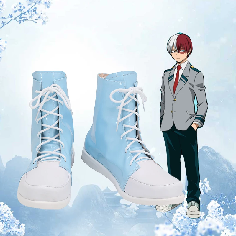 

My Hero Academia Todoroki Shoto Обувь для косплея Сапоги
