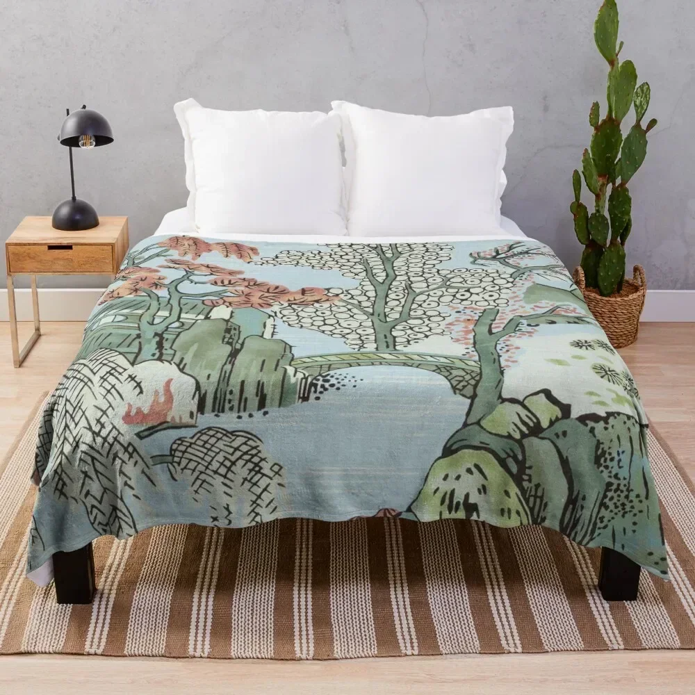 

Chinoiserie classic Throw Blanket Soft Cozy Blanket for Pet Kids Adults