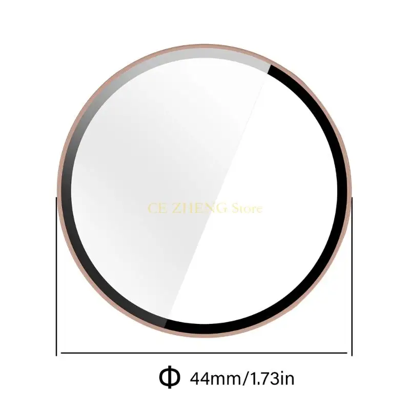 시계 용 E56B 스마트 워치 케이스 41mm 화면 보호기 PC 범퍼 올라운드 커버